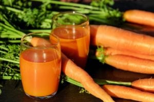 What is the use of carrot juice